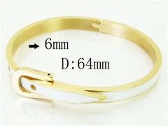 HY Wholesale Bangles Jewelry Stainless Steel 316L Fashion Bangle-HY64B1578HKX