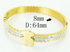 HY Wholesale Bangles Jewelry Stainless Steel 316L Fashion Bangle-HY64B1597HOD