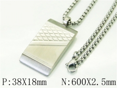 HY Wholesale Necklaces Stainless Steel 316L Jewelry Necklaces-HY41N0073HHQ