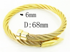 HY Wholesale Bangles Jewelry Stainless Steel 316L Fashion Bangle-HY62B0662HPE