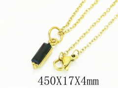 HY Wholesale Necklaces Stainless Steel 316L Jewelry Necklaces-HY15N0121MJS