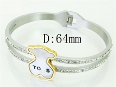 HY Wholesale Bangles Jewelry Stainless Steel 316L Fashion Bangle-HY64B1605HOF