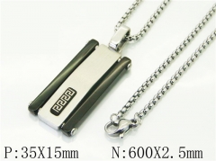 HY Wholesale Necklaces Stainless Steel 316L Jewelry Necklaces-HY41N0062HLE