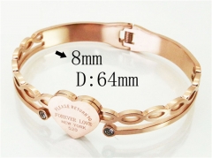 HY Wholesale Bangles Jewelry Stainless Steel 316L Fashion Bangle-HY80B1502HIL