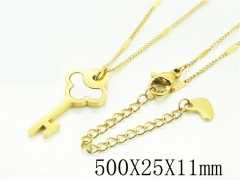 HY Wholesale Necklaces Stainless Steel 316L Jewelry Necklaces-HY24N0121HIX