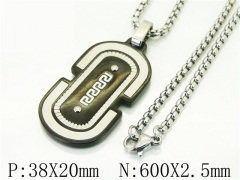 HY Wholesale Necklaces Stainless Steel 316L Jewelry Necklaces-HY41N0095HLX