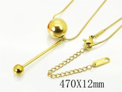 HY Wholesale Necklaces Stainless Steel 316L Jewelry Necklaces-HY47N0192NX