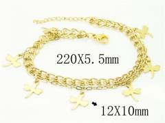 HY Wholesale Bracelets 316L Stainless Steel Jewelry Bracelets-HY66B0099PLB