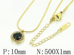 HY Wholesale Necklaces Stainless Steel 316L Jewelry Necklaces-HY59N0306MLX