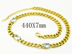 HY Wholesale Necklaces Stainless Steel 316L Jewelry Necklaces-HY32N0771HID
