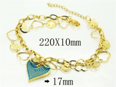 HY Wholesale Bracelets 316L Stainless Steel Jewelry Bracelets-HY66B0105HHA