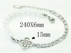 HY Wholesale Bracelets 316L Stainless Steel Jewelry Bracelets-HY80B1519NW