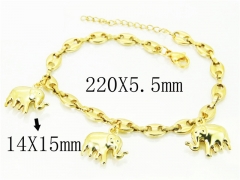 HY Wholesale Bracelets 316L Stainless Steel Jewelry Bracelets-HY66B0116OLB