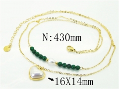 HY Wholesale Necklaces Stainless Steel 316L Jewelry Necklaces-HY32N0782HID