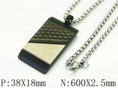 HY Wholesale Necklaces Stainless Steel 316L Jewelry Necklaces-HY41N0075HIW