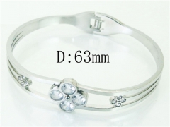 HY Wholesale Bangles Jewelry Stainless Steel 316L Fashion Bangle-HY80B1504HIA