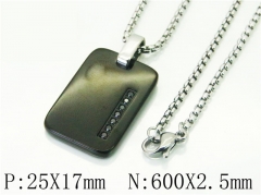 HY Wholesale Necklaces Stainless Steel 316L Jewelry Necklaces-HY41N0068HJA