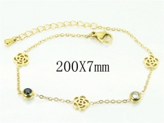 HY Wholesale Bracelets 316L Stainless Steel Jewelry Bracelets-HY32B0677NLF