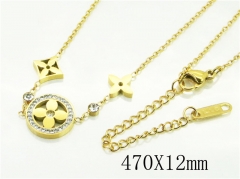 HY Wholesale Necklaces Stainless Steel 316L Jewelry Necklaces-HY47N0193PQ