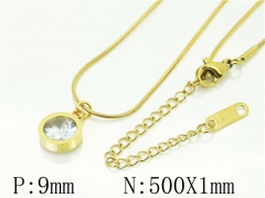 HY Wholesale Necklaces Stainless Steel 316L Jewelry Necklaces-HY59N0284MLW