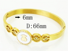 HY Wholesale Bangles Jewelry Stainless Steel 316L Fashion Bangle-HY64B1595HNG