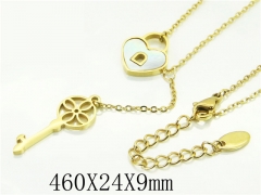 HY Wholesale Necklaces Stainless Steel 316L Jewelry Necklaces-HY47N0175OL