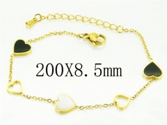 HY Wholesale Bracelets 316L Stainless Steel Jewelry Bracelets-HY32B0700OB