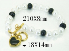 HY Wholesale Bracelets 316L Stainless Steel Jewelry Bracelets-HY80B1517ML