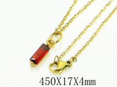 HY Wholesale Necklaces Stainless Steel 316L Jewelry Necklaces-HY15N0115MJS