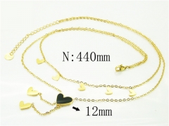 HY Wholesale Necklaces Stainless Steel 316L Jewelry Necklaces-HY32N0797HIC