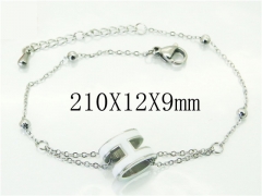HY Wholesale Bracelets 316L Stainless Steel Jewelry Bracelets-HY47B0212NL