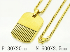 HY Wholesale Necklaces Stainless Steel 316L Jewelry Necklaces-HY41N0089HHS