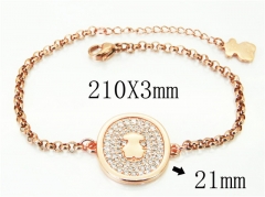 HY Wholesale Bracelets 316L Stainless Steel Jewelry Bracelets-HY90B0500HOS