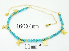HY Wholesale Necklaces Stainless Steel 316L Jewelry Necklaces-HY32N0776HJD