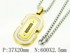 HY Wholesale Necklaces Stainless Steel 316L Jewelry Necklaces-HY41N0094HLD