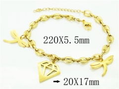 HY Wholesale Bracelets 316L Stainless Steel Jewelry Bracelets-HY66B0126PL