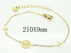 HY Wholesale Bracelets 316L Stainless Steel Jewelry Bracelets-HY24B0123NLW