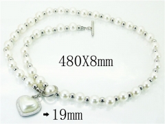 HY Wholesale Necklaces Stainless Steel 316L Jewelry Necklaces-HY80N0607PL