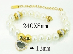 HY Wholesale Bracelets 316L Stainless Steel Jewelry Bracelets-HY80B1516OX
