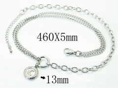 HY Wholesale Necklaces Stainless Steel 316L Jewelry Necklaces-HY59N0225NE
