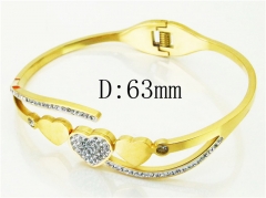 HY Wholesale Bangles Jewelry Stainless Steel 316L Fashion Bangle-HY80B1495HJL