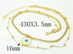 HY Wholesale Necklaces Stainless Steel 316L Jewelry Necklaces-HY32N0777HAL