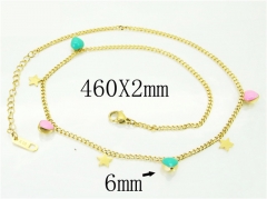 HY Wholesale Necklaces Stainless Steel 316L Jewelry Necklaces-HY32N0780HIA