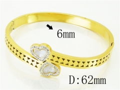 HY Wholesale Bangles Jewelry Stainless Steel 316L Fashion Bangle-HY80B1492HJE
