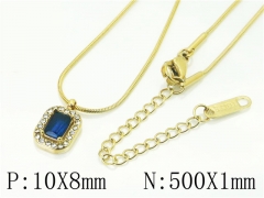 HY Wholesale Necklaces Stainless Steel 316L Jewelry Necklaces-HY59N0296MLE