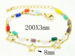 HY Wholesale Bracelets 316L Stainless Steel Jewelry Bracelets-HY32B0717HXX