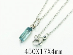 HY Wholesale Necklaces Stainless Steel 316L Jewelry Necklaces-HY15N0106LOC