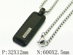 HY Wholesale Necklaces Stainless Steel 316L Jewelry Necklaces-HY41N0060HLD
