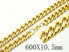 HY Wholesale Stainless Steel 316L Jewelry Necklaces-HY53N0116HML