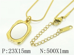 HY Wholesale Necklaces Stainless Steel 316L Jewelry Necklaces-HY59N0244N5